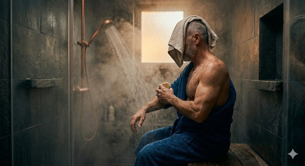 洗澡頻率因人而異？醫生提醒3關鍵原因。圖片來源：AI生成圖片