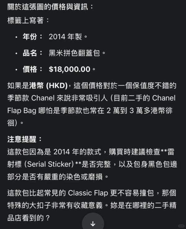 【Gemini隱藏玩法】影相1秒驗證二手名牌袋真偽！實測3大AI指令驗貨