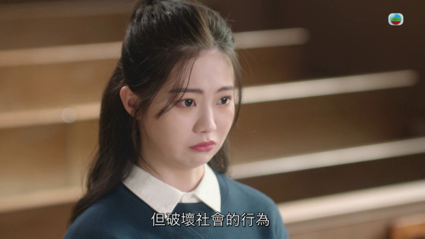 正義女神丨25歲區明妙鬈髮Look演「偏激少年犯」嬲爆鼓起泡腮眼超超反獲讚可愛