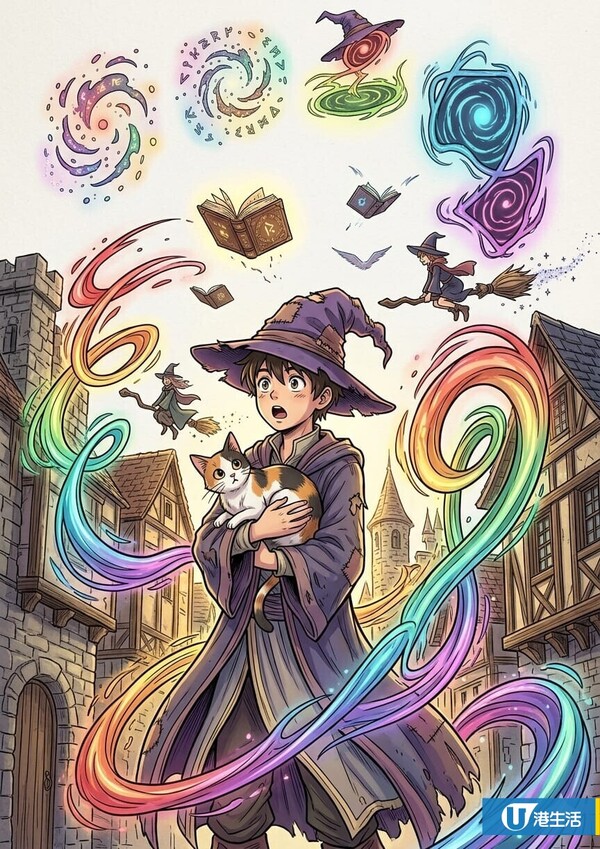 畫畫苦手救星！實測Gemini AI草稿變圖片生成教學！草圖秒變日系動漫？無需餵圖即生成精緻圖像 附圖文教學+指令