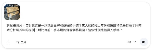 【Gemini隱藏玩法】影相1秒驗證二手名牌袋真偽!實測3大AI指令驗貨