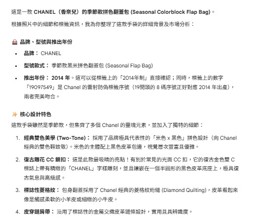 【Gemini隱藏玩法】影相1秒驗證二手名牌袋真偽！實測3大AI指令驗貨