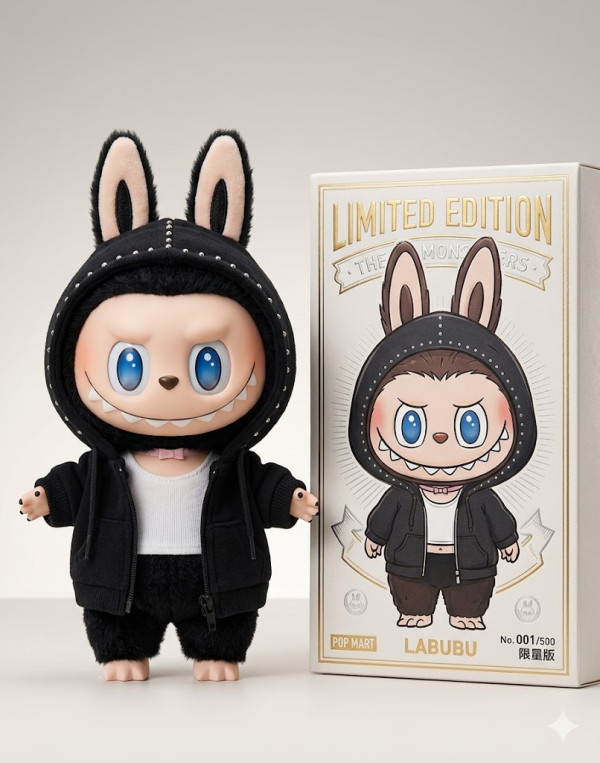 【Gemini整Labubu公仔】 3步AI指令教整專屬自己Labubu盲盒公仔 複製指令即玩 