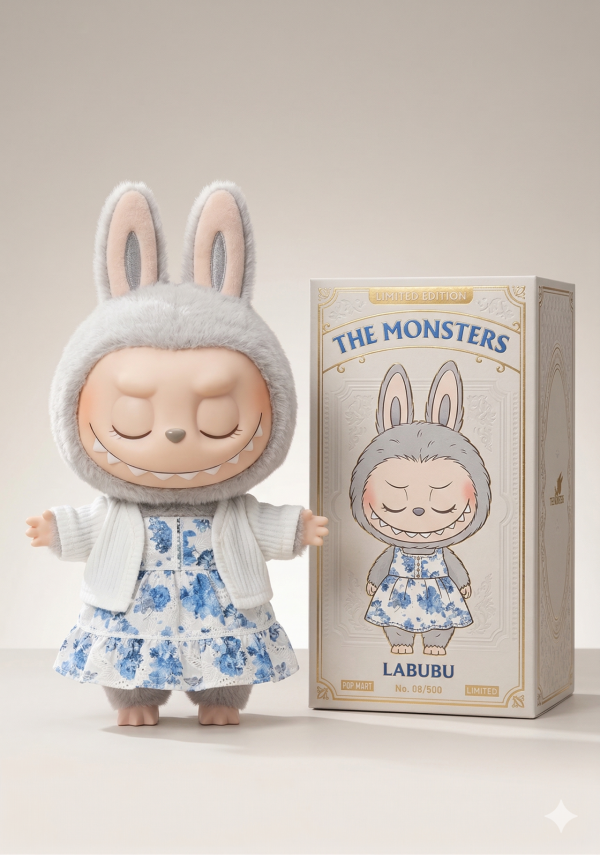 【Gemini整Labubu公仔】 3步AI指令教整專屬自己Labubu盲盒公仔 複製指令即玩 