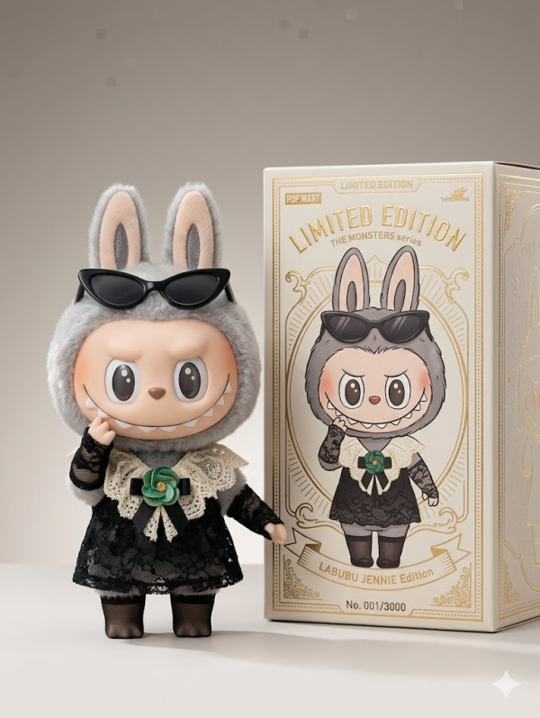 【Gemini整Labubu公仔】 3步AI指令教整專屬自己Labubu盲盒公仔 複製指令即玩 