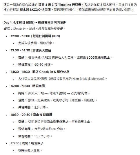 AI編行程教學！Gemini一鍵生成專屬旅遊懶人包 交通美食導航5秒搞掂旅行零煩惱 