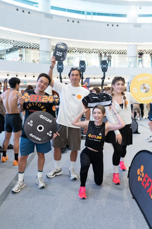 沙田變身競技場！EFX24把HYROX搬進商場！（相片由相關機構提供）