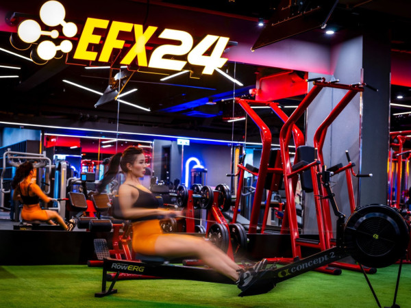 連鎖健身中心EFX24（圖片來源︰EFX24）