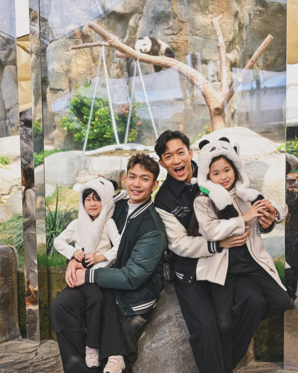 企鵝人周志康晒一家四口全家福！早婚10年靚女老婆生日高調放閃！兩囡囡顏值高成焦點