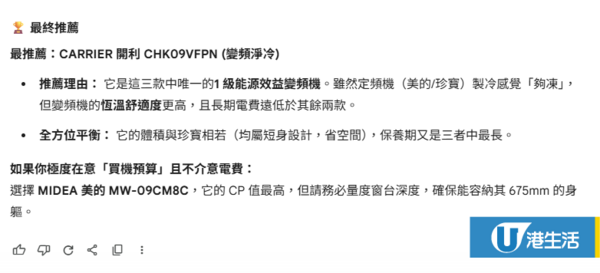 選擇困難症福音！實測Gemini AI購物產品比較：一條龍分析+推介+性能+售價！附圖文教學+指令