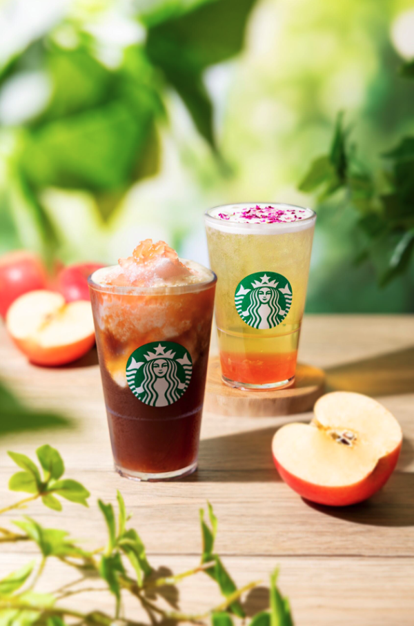 Starbucks全新富士蘋果山茶花系列登場 黑芝麻配豆腐花系列人氣回歸