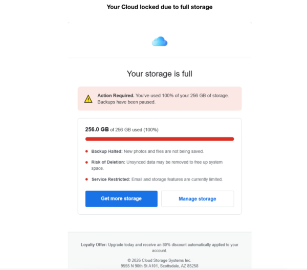 驚見 iCloud 封鎖通知？ 騙徒「恐嚇刪相」新招爆發 點擊「一按鈕」恐失帳戶跌錢【附 4 步自保教學】