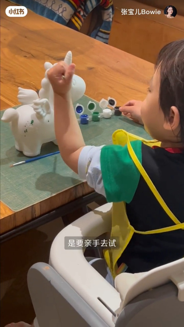 張寶兒驚爆大仔袁咕碌退學已兩星期！被老師指專注力不足！一做法惹網民熱議