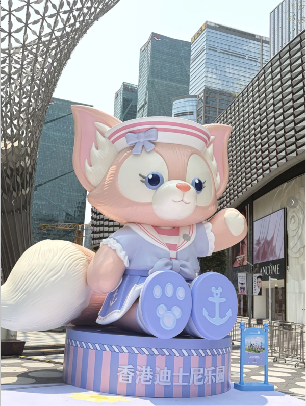 6米高巨型LinaBell登陸深圳福田！香港迪士尼春日主題展免費入場 附必影打卡位推介 