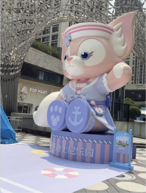 6米高巨型LinaBell登陸深圳福田！香港迪士尼春日主題展免費入場 附必影打卡位推介 