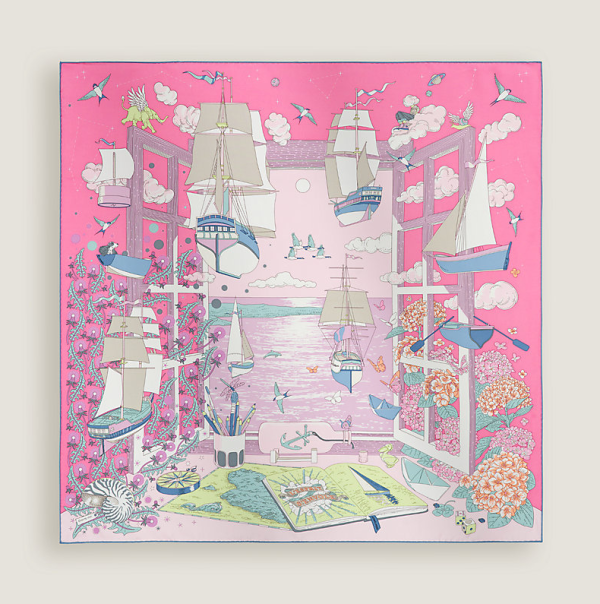 母親節禮物︰Hermès Scarves 90（圖片來源︰Hermès）