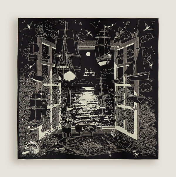 母親節禮物︰Hermès Scarves 90（圖片來源︰Hermès）