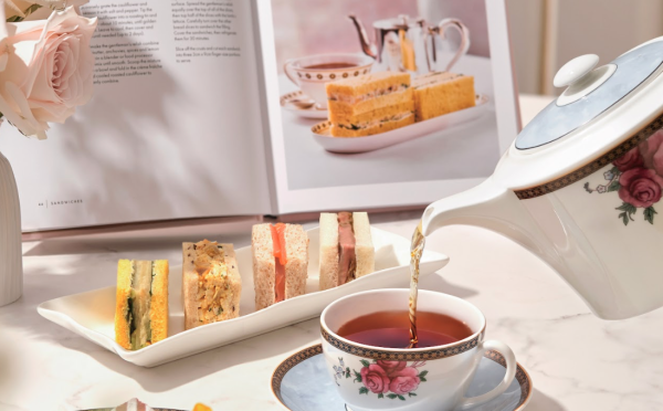 朗延酒店推出全新下午茶體驗 煙三文魚三文治/雲呢拿海鹽焦糖千層酥/抹茶杏桃蛋糕