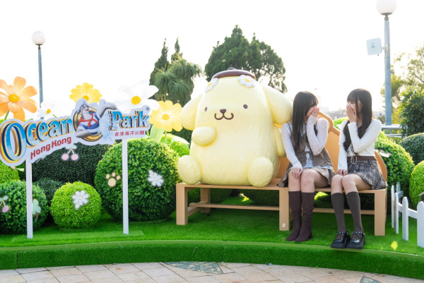 【限時送門票！】Sanrio角色驚喜登陸海洋公園！5大打卡位：打卡2.5米高布甸狗裝置／海洋列車