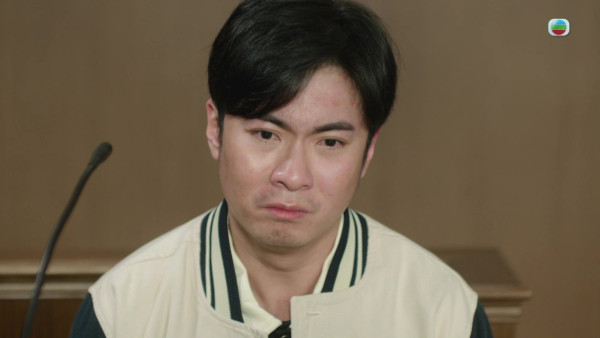 正義女神｜朱樂洺4分鐘法庭「含冤自白」戲表現亮眼 難忘佘詩曼即場幫自己度對白