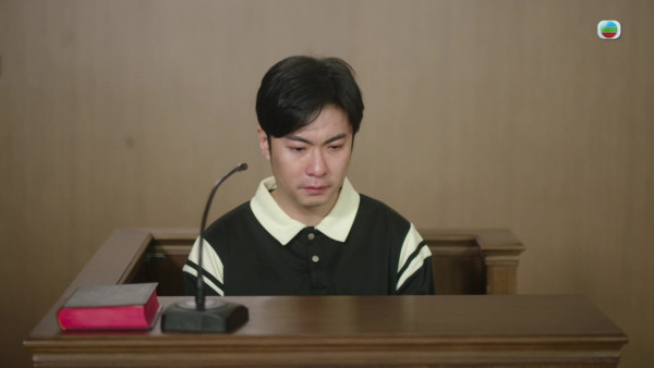 正義女神｜朱樂洺4分鐘法庭「含冤自白」戲表現亮眼 難忘佘詩曼即場幫自己度對白