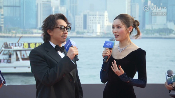 金像獎2026｜李佳芯貴氣晚裝艷壓紅地毯現場！深U領口首度亮相隔籬台ViuTV