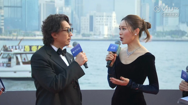 金像獎2026｜李佳芯貴氣晚裝艷壓紅地毯現場！深U領口首度亮相隔籬台ViuTV