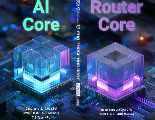 真・AI 路由器 ASUS ROG Rapture GT-BE19000AI 評測！內建獨立 NPU 核心‧完美支援 Docker 與智能家居！