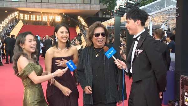 金像獎2026｜林敏驄台上失控無厘頭「呢度TVB」 直播最尷尬一幕Amy Lo急救場