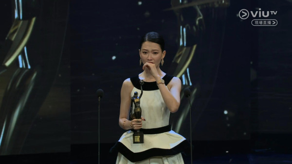 金像獎2026｜廖子妤首奪最佳女主角榮登影后 男友盧鎮業台下真實反應超迷戀