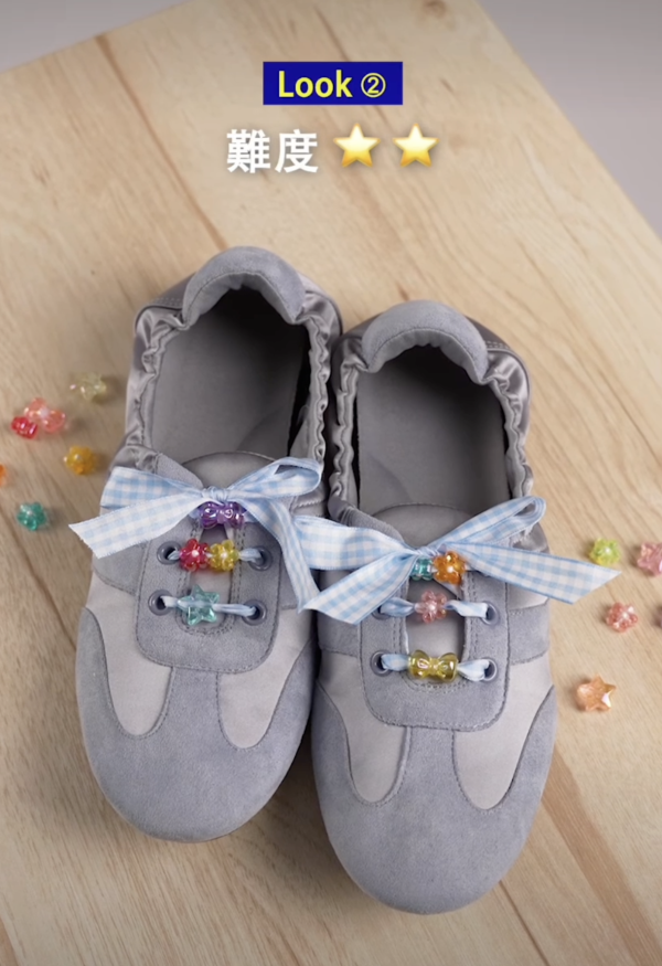 GU超人氣$199芭蕾舞鞋改造法！3招低成本DIY專屬風格鞋子 手殘黨都做到！附綁帶技巧圖文教學