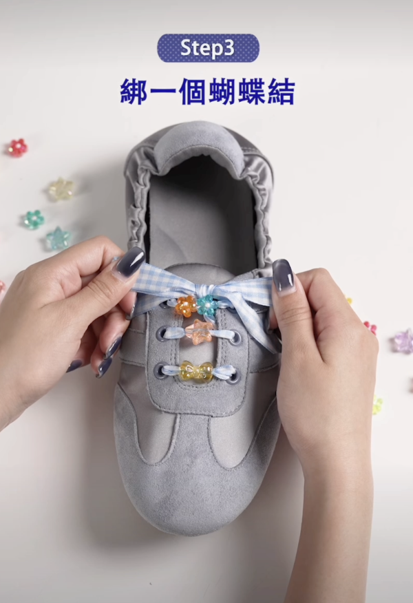 GU超人氣$199芭蕾舞鞋改造法！3招低成本DIY專屬風格鞋子 手殘黨都做到！附綁帶技巧圖文教學