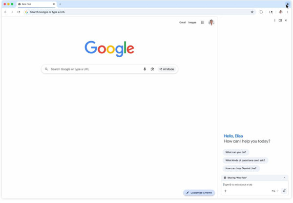 Gemini突發登陸Chrome：Gemini側邊欄殺到一鍵執相兼跨Tab格價 必學5大最強神技