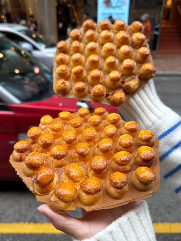 上環CHICKEN EGG BOY免費派菠蘿包雞蛋仔+免費獲贈飲品 一連兩個星期免費派!