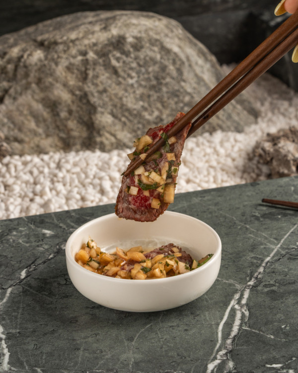 尖沙咀韓日 Han Dining 推全新 16 道菜季節餐單！$298起歎醬油蝦壽司／和牛沙律／慢燉五花肉