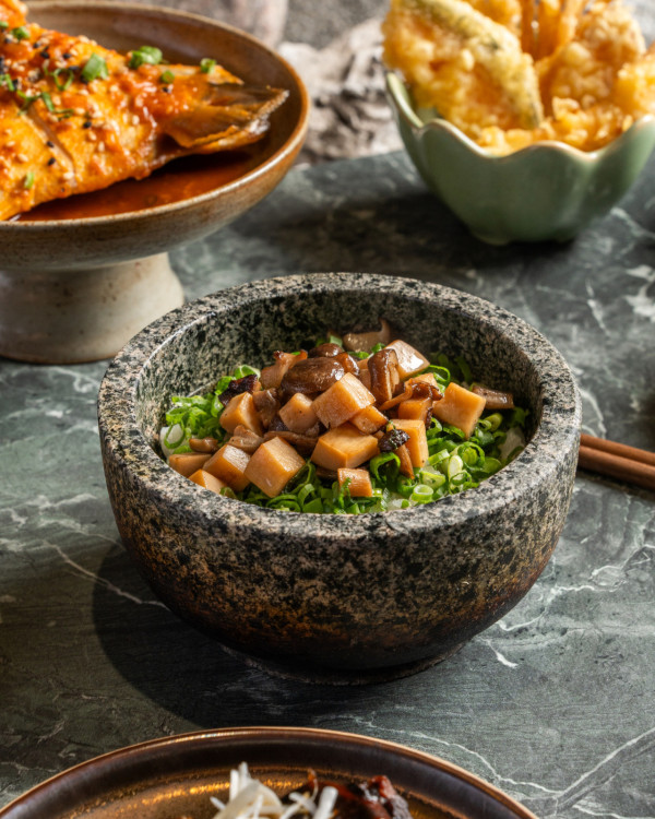 尖沙咀韓日 Han Dining 推全新 16 道菜季節餐單！$298起歎醬油蝦壽司／和牛沙律／慢燉五花肉