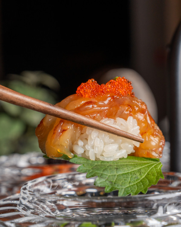 尖沙咀韓日 Han Dining 推全新 16 道菜季節餐單！$298起歎醬油蝦壽司／和牛沙律／慢燉五花肉