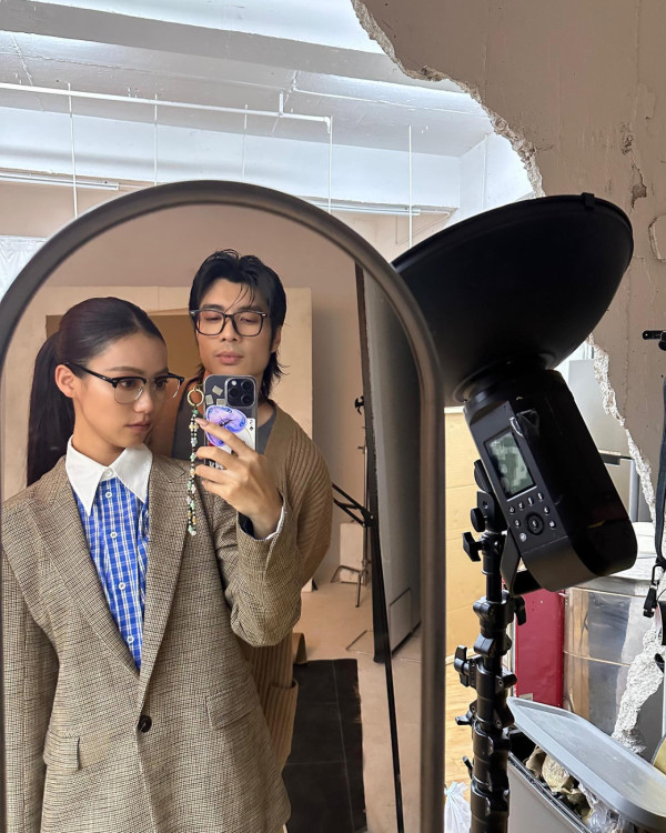 陳凱詠周殷廷親密照官宣戀情惹熱議！再晒甜蜜合照終極親揭真實關係