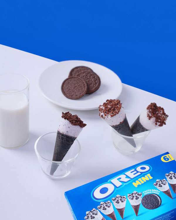 OREO 全新迷你甜筒驚喜登場！經典曲奇碎x招牌呍呢拿雪糕/小巧尺寸輕鬆share