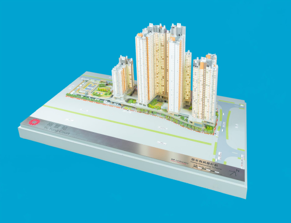 「出售居者有其屋計劃單位2025」將於4月30日開始接受申請，圖示該計劃的新發展項目裕豐苑的模型。（圖片來源︰政府新聞網）