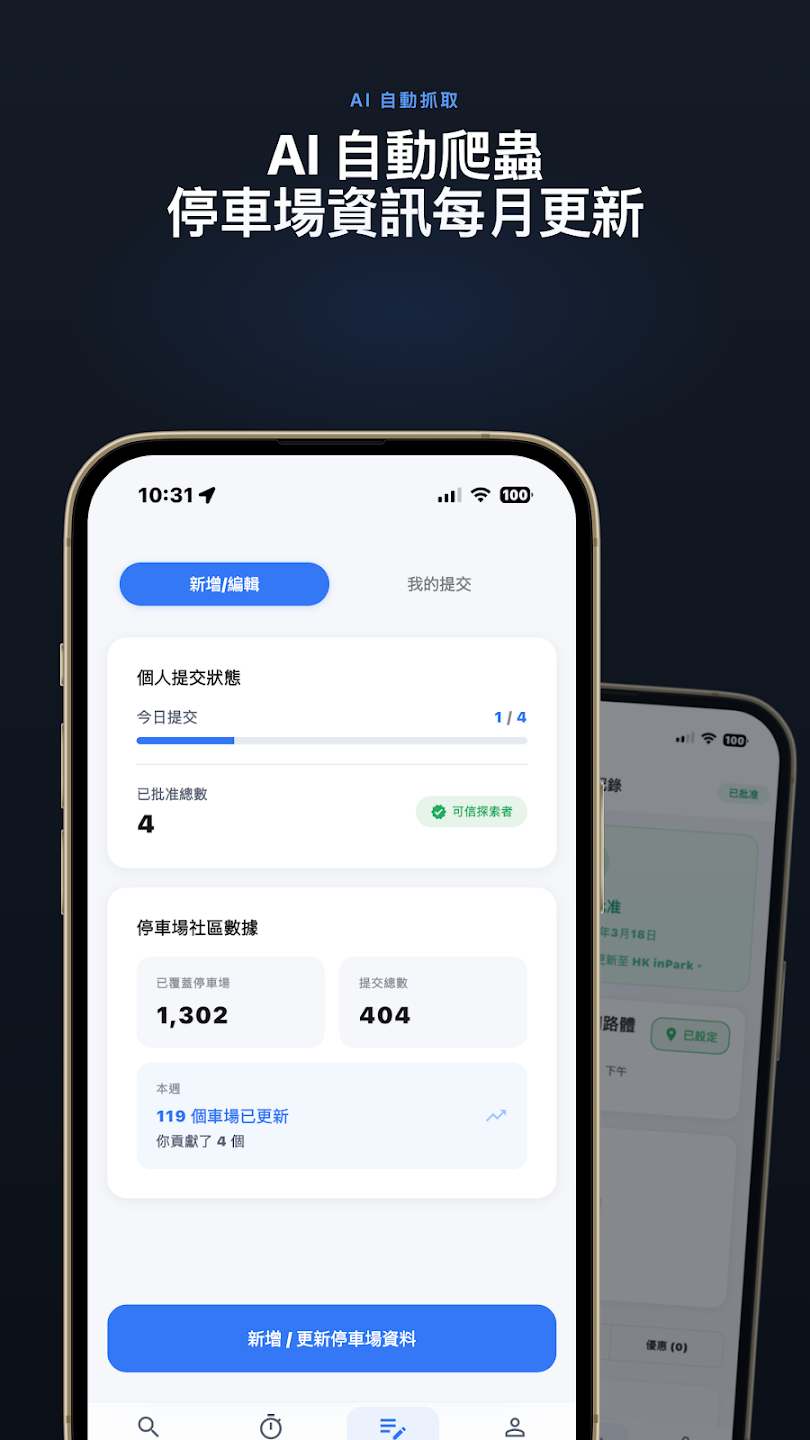 車主防伏貪平泊車隨時刮花！測InPark AI搵位神器 轉彎慳$100避地獄場【包全港停車場收費圖】