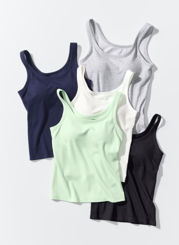 日台限定！UNIQLO新升級BRATOP系列逾10款版型 免著內衣舒適透氣降溫起 