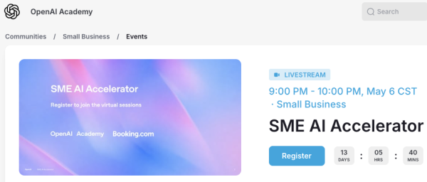 OpenAI再推免費AI課程