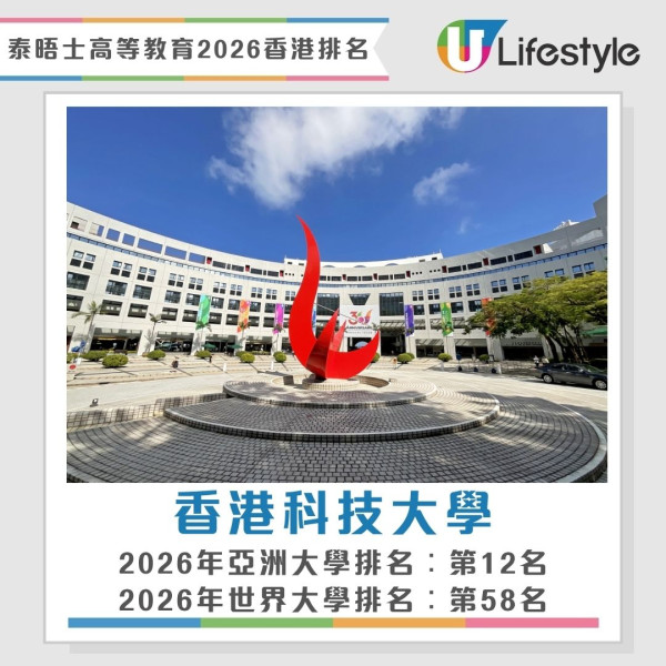 泰晤士高等教育亞洲大學排名2026︱香港八大首度全數躋身百強！港大穩守第6 教大嶺大新上榜即入圍