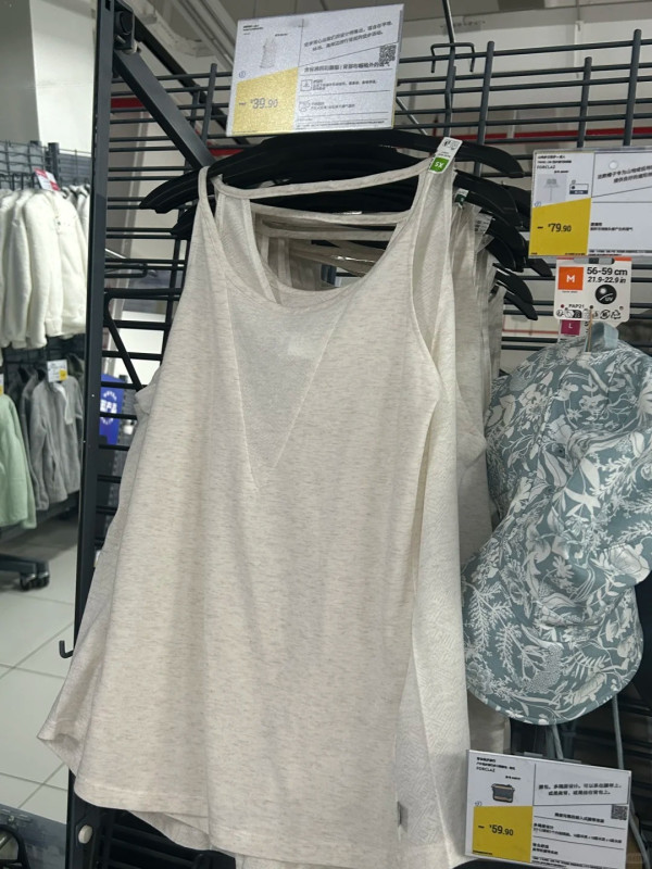 迪卡儂$69顯瘦黑科技！作弊級背心秒遮副乳 網民驚嘆：上背薄2cm