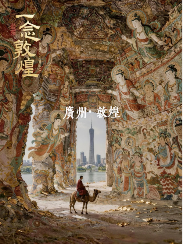 廣州「一念敦煌」藝術展覽登場 必睇三大亮點！1:1還原莫高窟秘境 