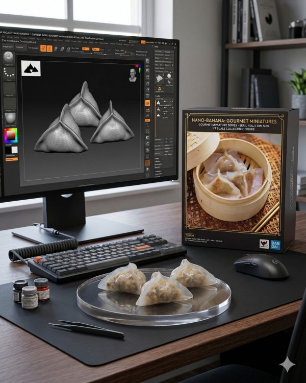 【Gemini整AI Figure指令】免費生成AI模型圖像真度高複製Prompt即用 清除Gemini水印推薦1網站