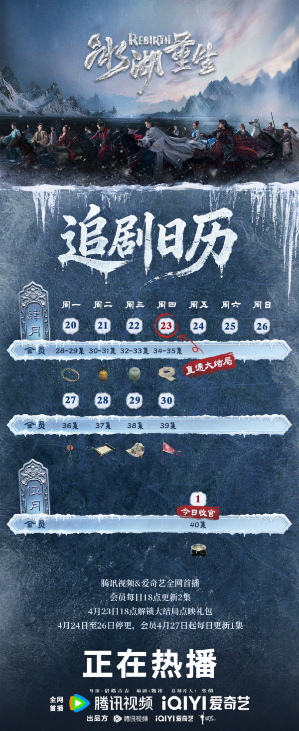 冰湖重生線上看｜結局追劇日曆+李昀銳楚喬傳劇情4大看點