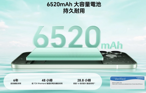 激薄大電 6520mAh 神機？HONOR 600 Lite 手感佳 7.34mm 機身挑戰「兩日一充」極限 HK$2,499