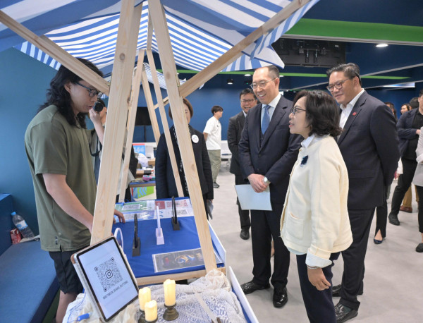 由民青局设立，大湾区共同家园青年公益基金负责营运的全新青年互动空间“连青・南昌”于4月24日正式启用。（图片来源︰政府新闻网）